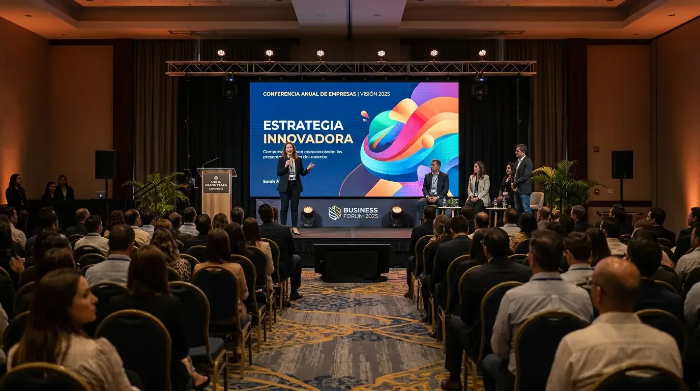 Pantalla LED plana modular para eventos de interior